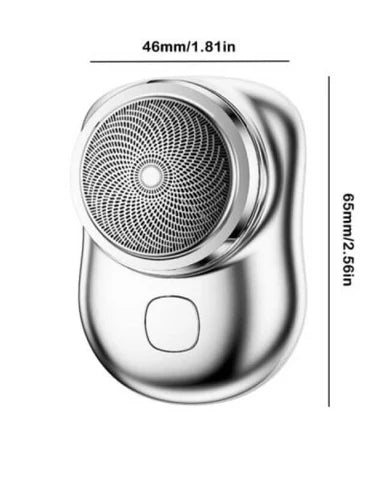 RoyaleGlow Men's Mini Electric Shaver for Smooth Shaving