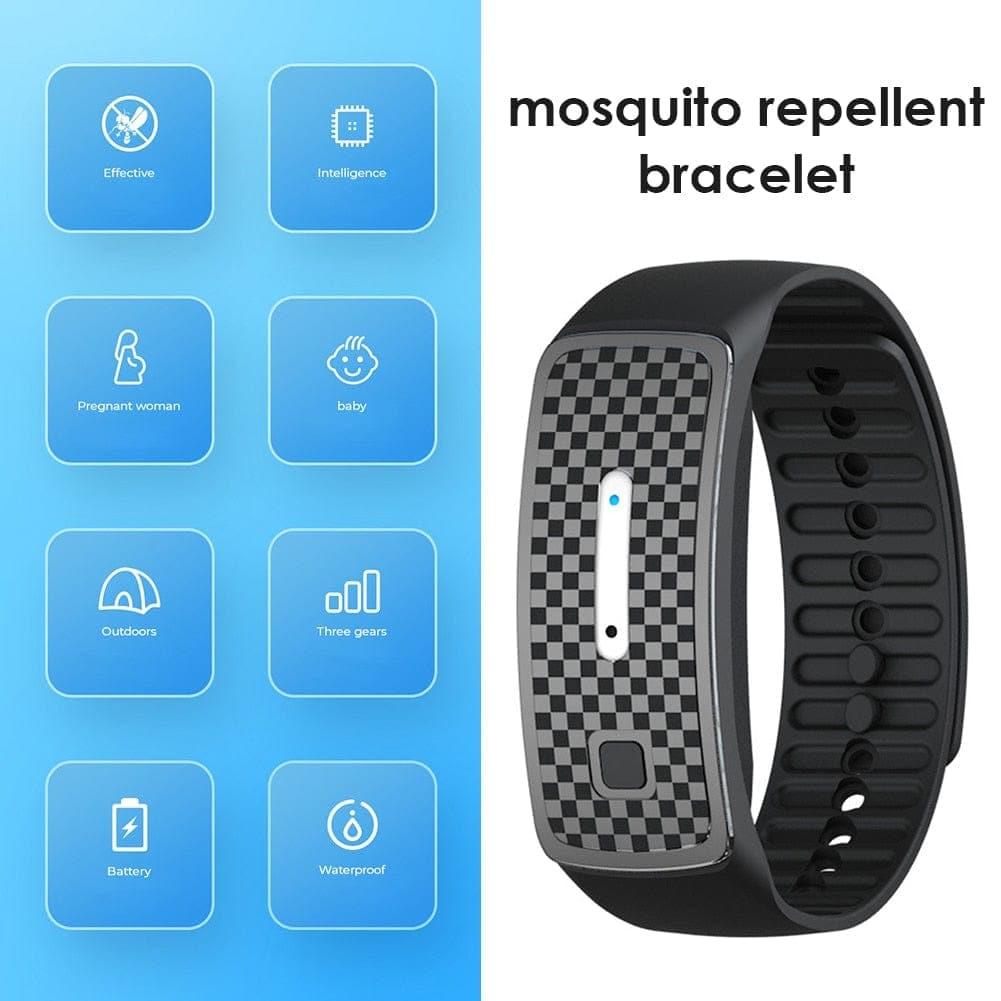 RoyaleGlow Ultrasonic Mosquito Repellent Bracelet - USB Charging