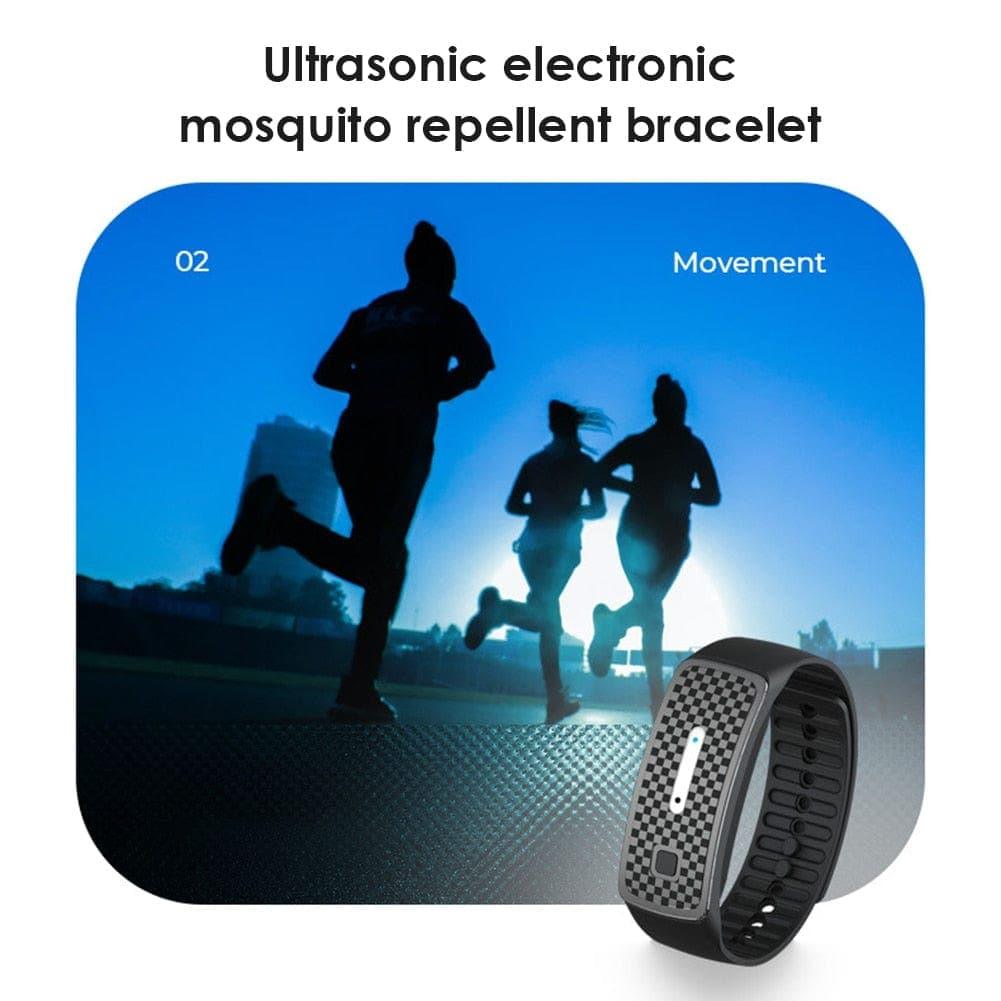 RoyaleGlow Ultrasonic Mosquito Repellent Bracelet - USB Charging