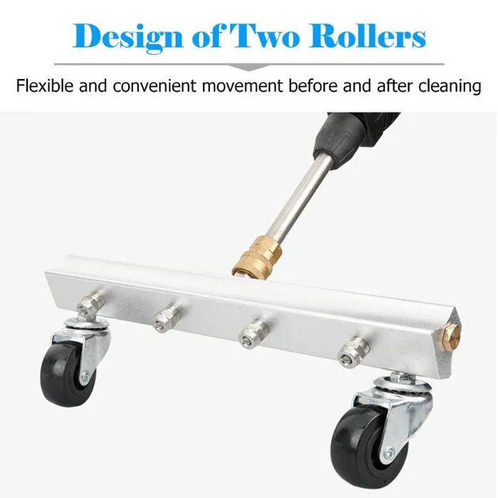 RoyaleGlow Undercarriage Car Washer Pressure Cleaner Attachment