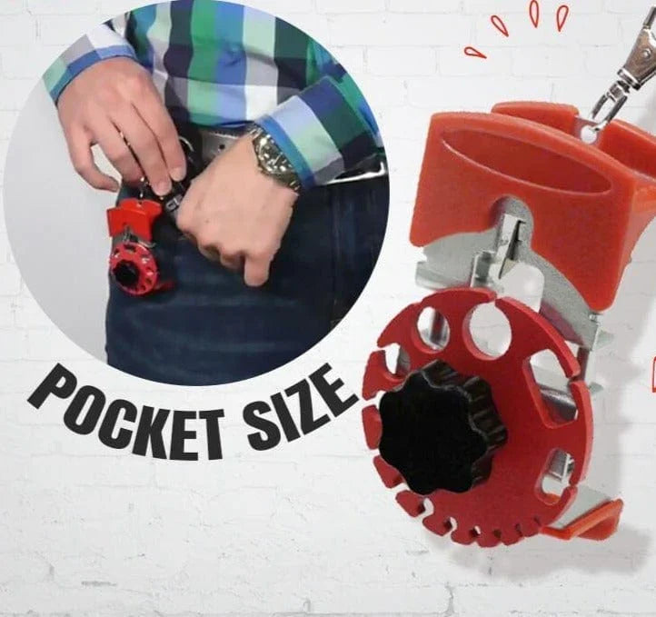 RoyaleGlow Universal Handheld Quick Strippers - Machine Combo with 10 Blades