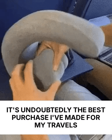 Luxora Airplane Travel Pillow - Special Neck Support
