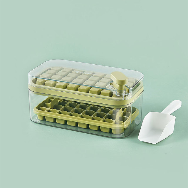 Rayvia One-Click Ice Tray System for Perfect Ice Cubes