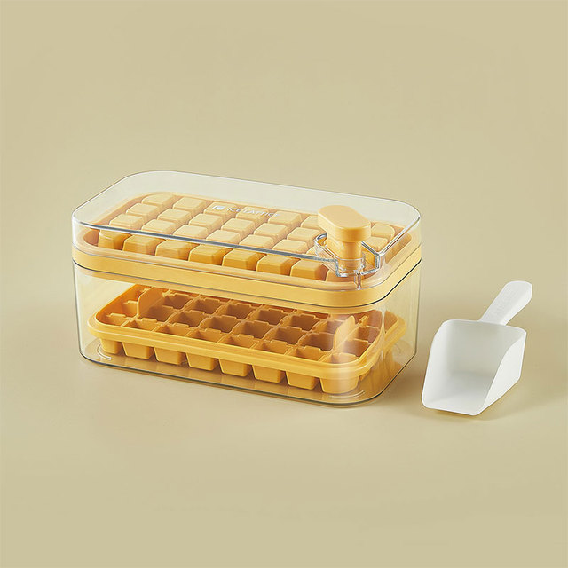 Rayvia One-Click Ice Tray System for Perfect Ice Cubes