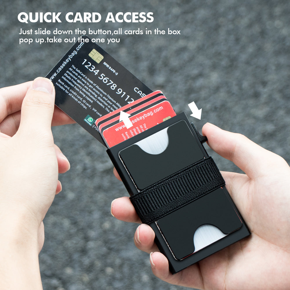 Royaleva RFID Wallet Card Holder Slim Design for Easy Access