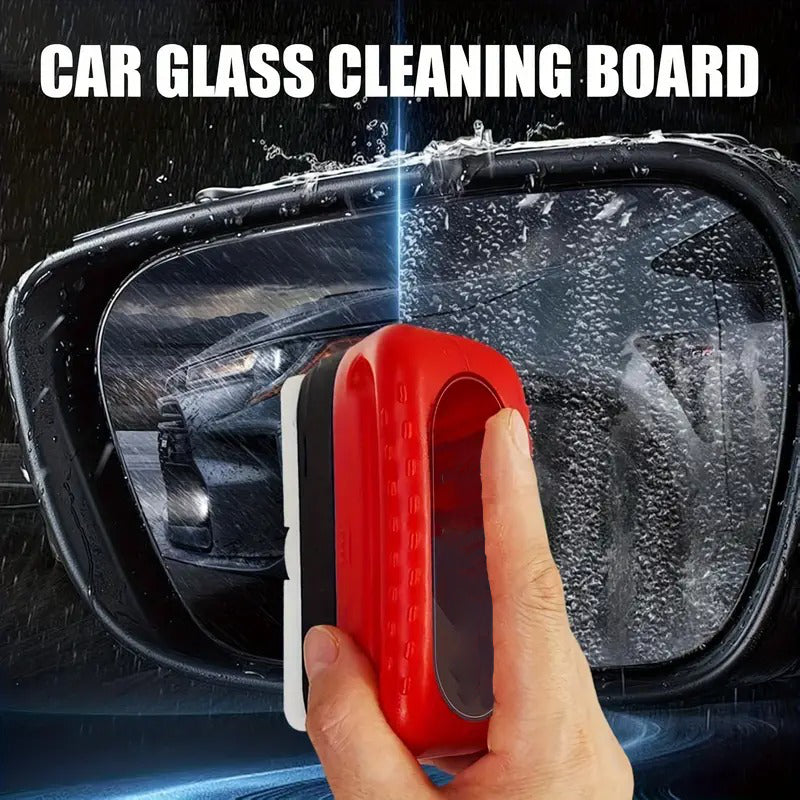 Luxora 2-Set Car Glass Cleaner With Ergonomic Brush