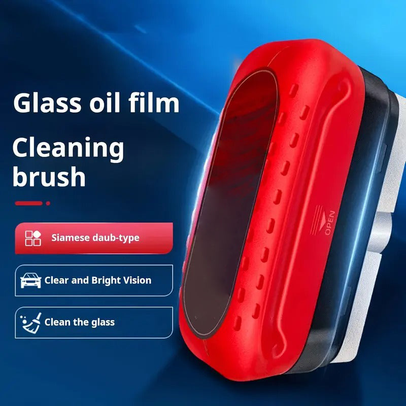 Luxora 2-Set Car Glass Cleaner With Ergonomic Brush