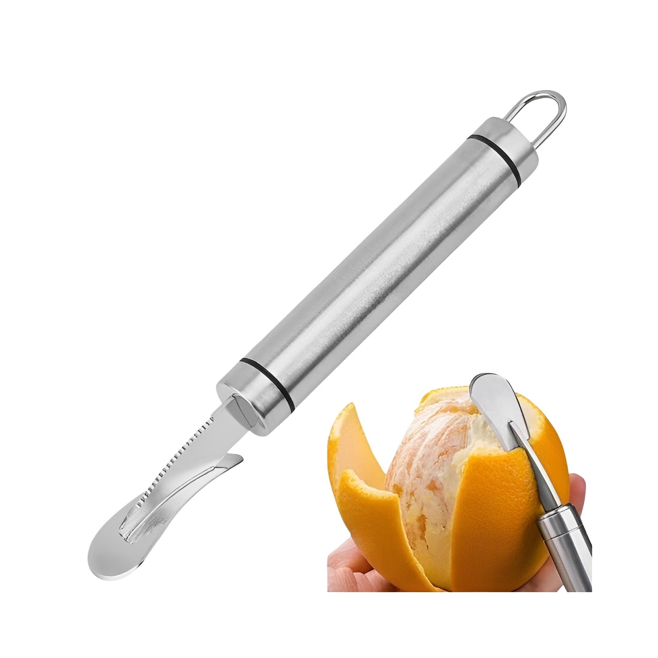 Royaleva Orange Peeler with Ergonomic Handle and Blade