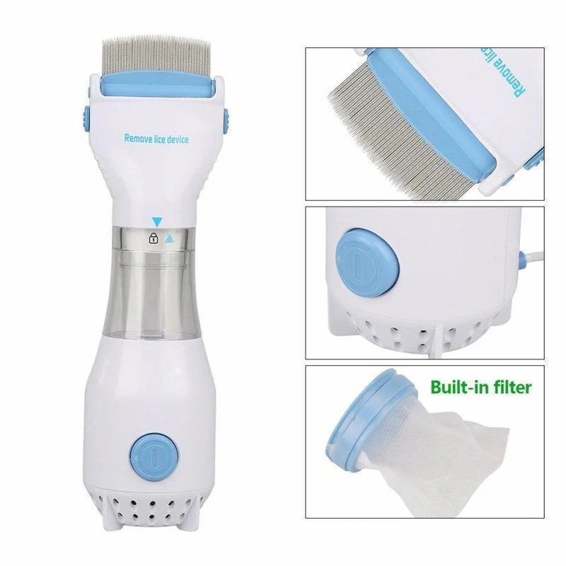 Luxora Electric Lice Comb for Safe and Chemical-Free Removal