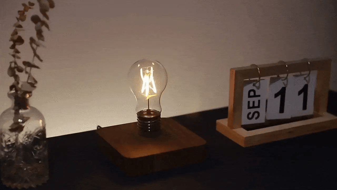RoyaleGlow Magnetic Levitating Floating Led Light Bulb