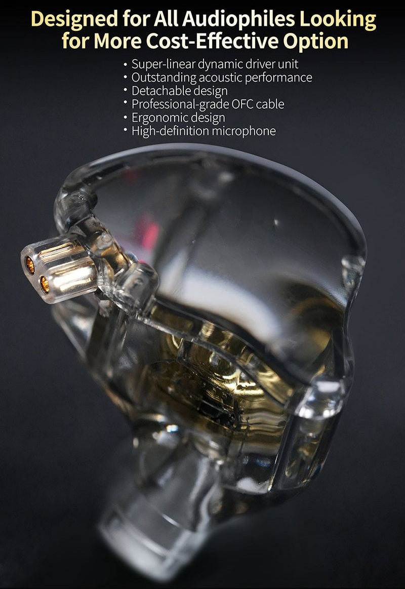 Royaleva In-Ear Monitors with Detachable Cable Design