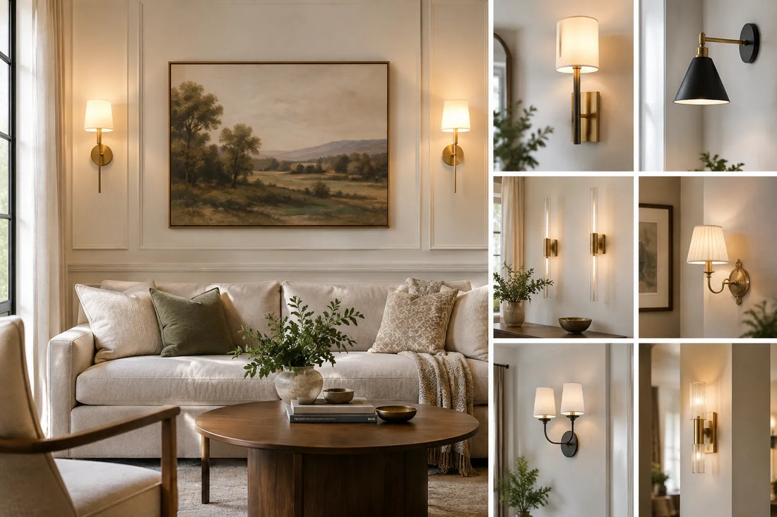 Wall sconces decor ideas for a more finished room