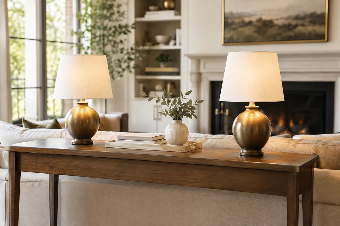 How to choose the best lamps for a sofa table