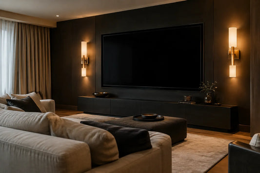 How to choose the best wall sconces for a home theater