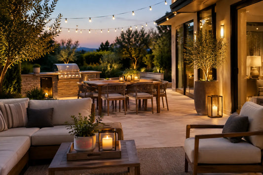 How outdoor LED lighting trends can support flexible entertaining spaces