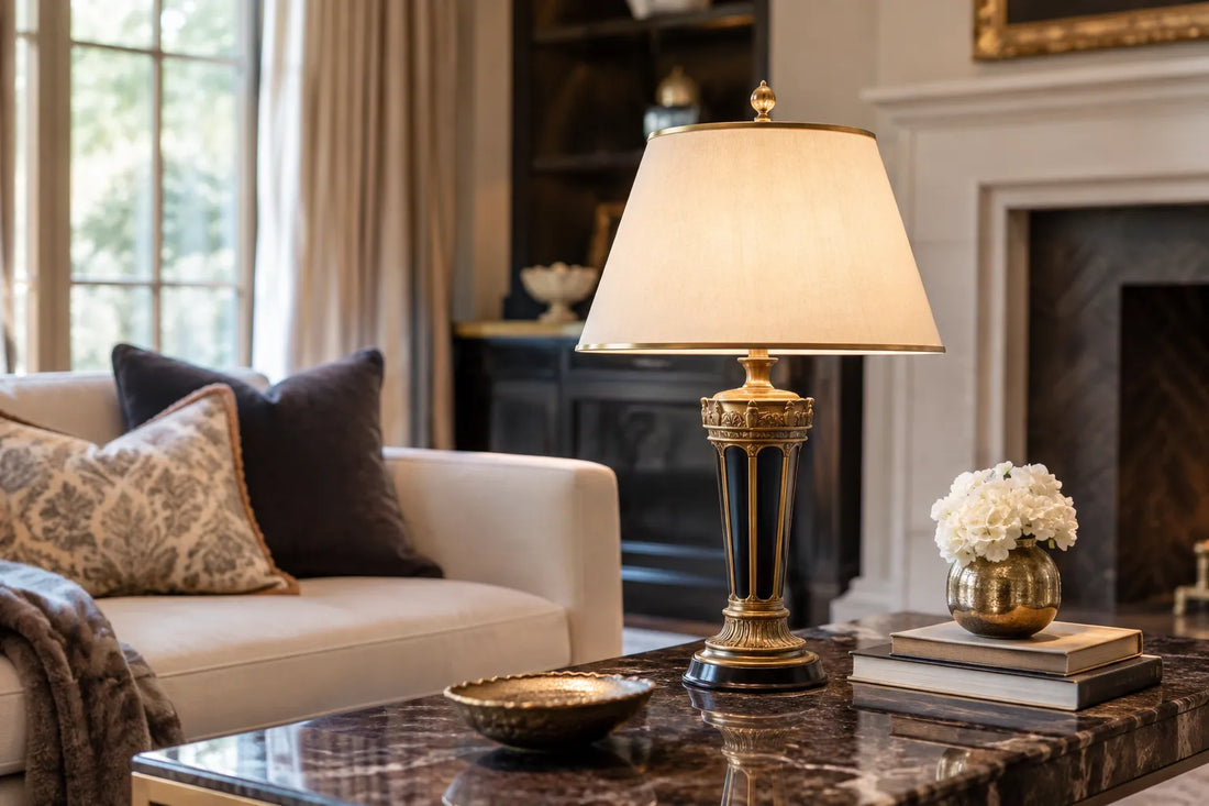 How royal-inspired lamp design brings layers to interiors