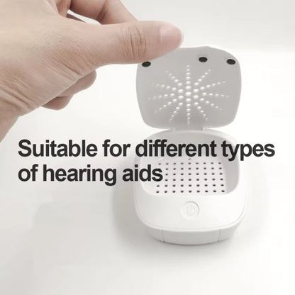 RoyaleGlow Hearing Aid Drying Box Compact Moisture Removal
