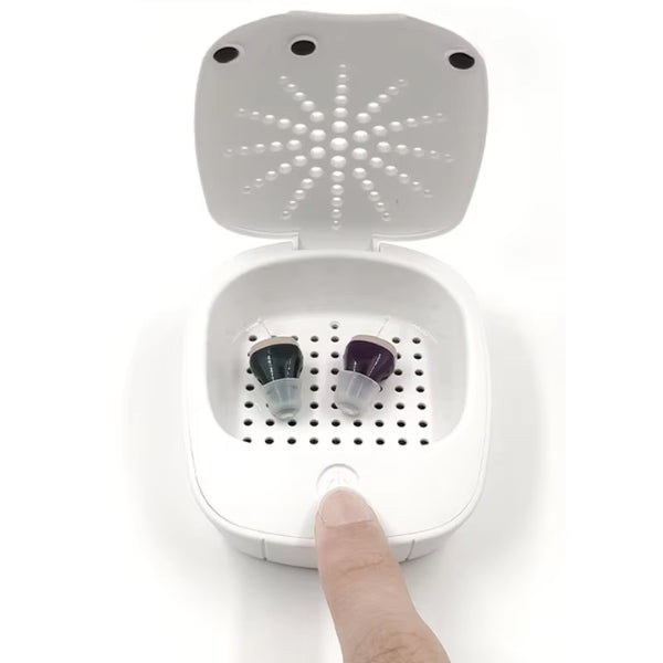 RoyaleGlow Hearing Aid Drying Box Compact Moisture Removal