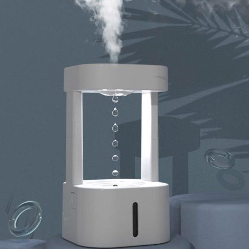 Luxora 2-in-1 Desk Light Humidifier Rain Cloud Aromatherapy Essential Oil Zen Diffuser & Raining Cloud Night Light