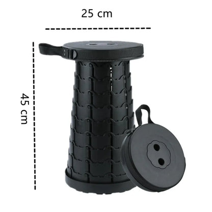 Luxora Ultra Light Retractable Stool for Outdoor Comfort