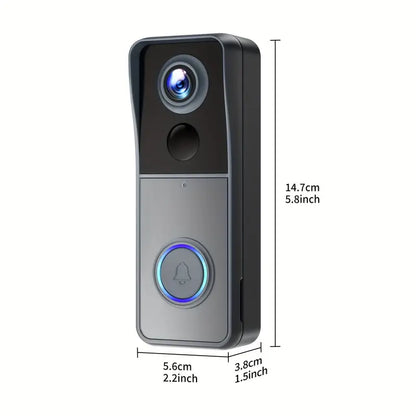 RoyaleGlow Wireless Wi-Fi Video Doorbell with 1080P HD