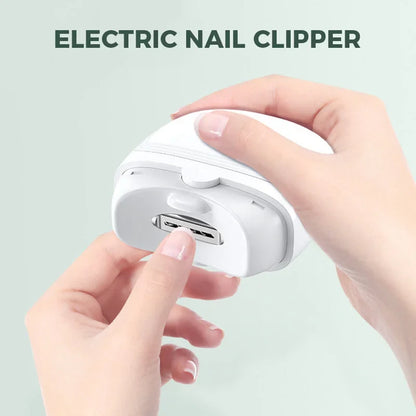 RoyaleGlow Electric Nail Clipper, Automatic Nail Polishing Trimming Manicure