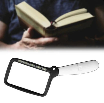 Royaleva Reading Magnifier With LED Lighting, 3x Optical Lens