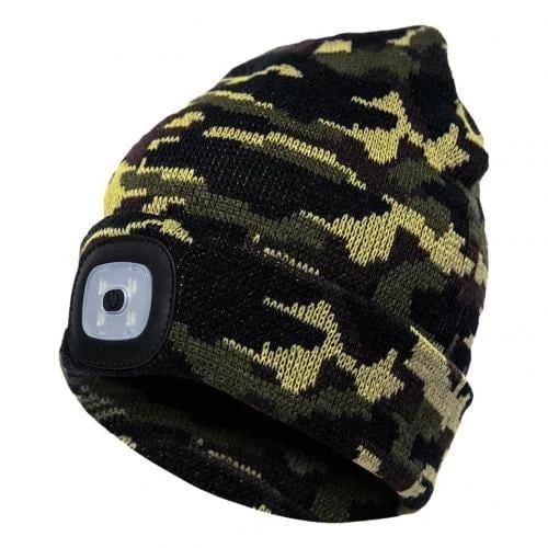 Luxora LED Beanie Light with Adjustable Brightness and Warmth