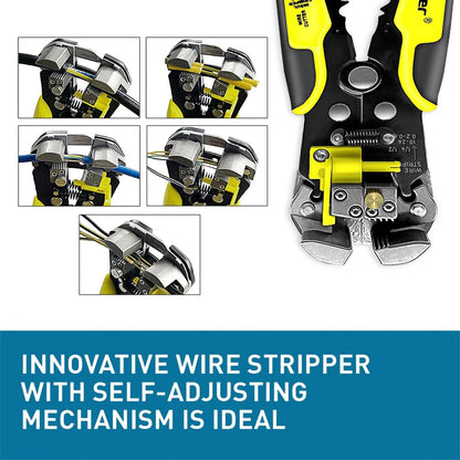 RoyaleGlow Automatic Wire Stripper Cable Cutter Tool