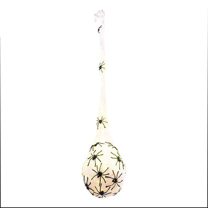 1-5PCS Halloween Hanging Spider Egg Sack Decoration with LED Lights Battery Powered for Haunted House Porch Yard Party Decor 7