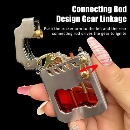 Royaleva Modern Cyber Mecha Flame Lighter for Stylish Use