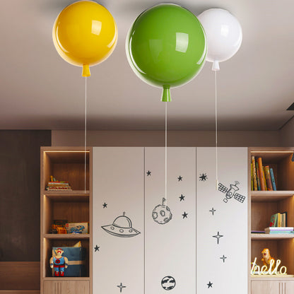 RoyaleGlow Kids Colorful Balloon Ceiling Light Modern Nursery Room Decor