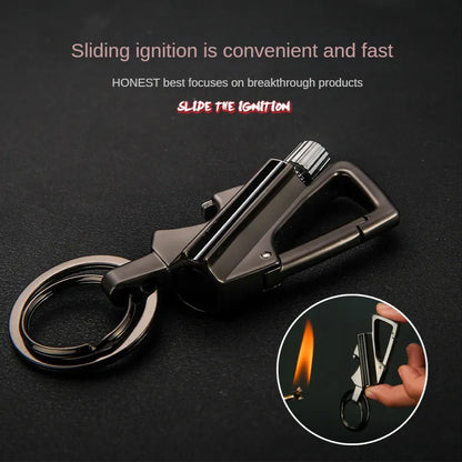 Royallure Windproof Torch Lighter Keychain – Durable, Portable & Perfect for Smokers