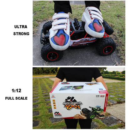RoyaleGlow Toy Monster Truck 1:12 Scale 4WD R/C Car
