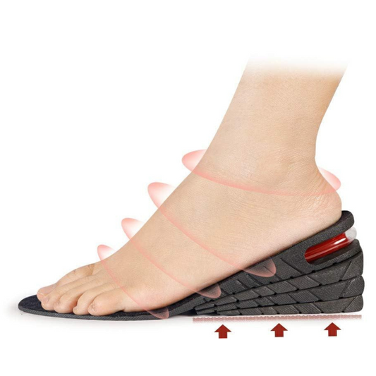 RoyaleGlow Height Increasing Shoe Lift Booster Insole Inserts