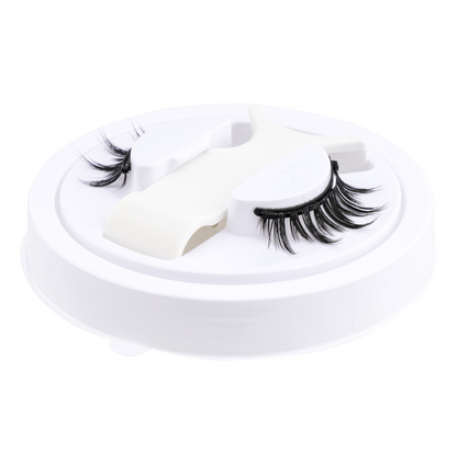 Luxora Reusable Magnetic Eyelash & Tweezer Set No Glue Needed