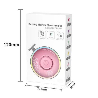 RoyaleGlow Baby Nail Trimmer with 6 Grinding Heads
