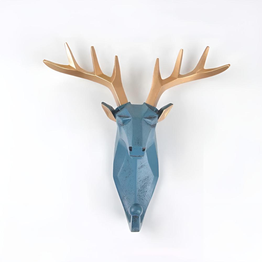 RoyaleGlow Animal Head Wall-Mounted Key Holder Decor