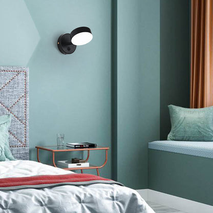 Lumora Copper LED Wall Sconce Modern Minimalist Wall Light For Living Room And Hallway