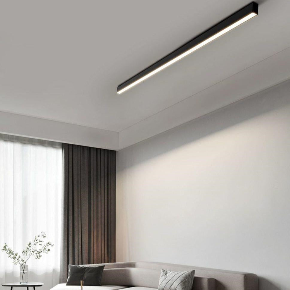 RoyaleGlow 47 Inch Modern LED Linear Pendant Light for Office & Commercial Spaces