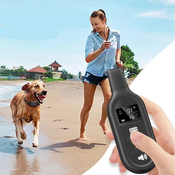 Royallure Rechargeable Waterproof Dog Training Collar - Shock E Collar with Remote Control