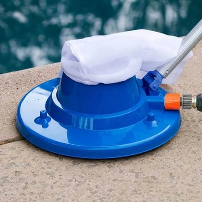 Royaleva Pool Leaf Vacuum, Large Pool Leaf Sucker for Inground and Above Ground Swimming Pools (Blue)