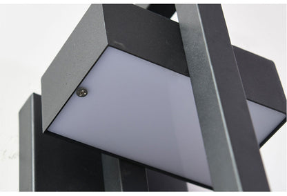 Royelux Modern LED Outdoor Wall Sconce | Waterproof IP65 Outdoor LED Wall Lighting