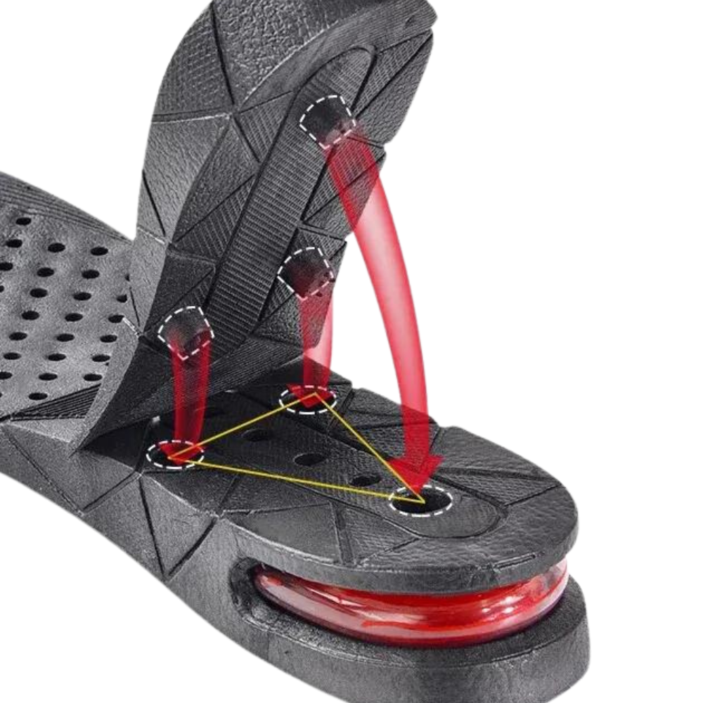 RoyaleGlow Height Increasing Shoe Lift Booster Insole Inserts