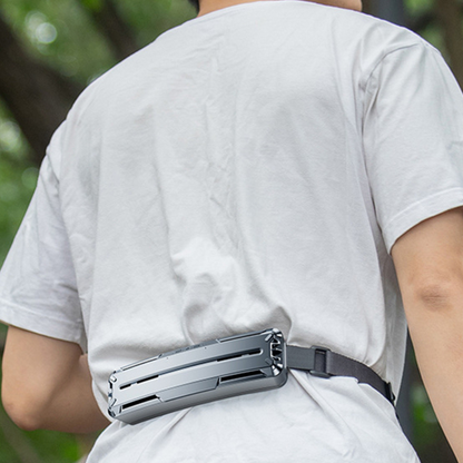 Luxora Hands-Free Waist Fan Belt for Travel - Stay Cool