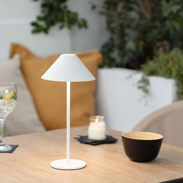 Royelux Cordless Cone Lamp - Dimmable & Waterproof