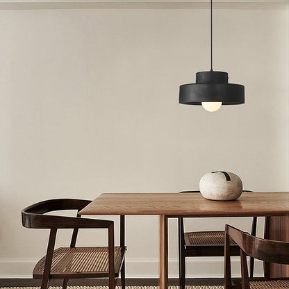 LuxRoyale Modern LED Pendant Light Fixture with Frosted Diffuser
