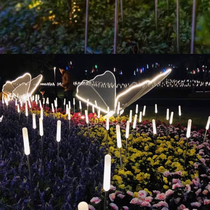 RoyaleGlow Modern Solar LED Path Lights for Outdoor Garden & Landscape