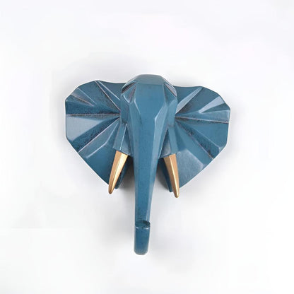 RoyaleGlow Animal Head Wall-Mounted Key Holder Decor