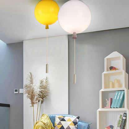 RoyaleGlow Kids Colorful Balloon Ceiling Light Modern Nursery Room Decor